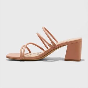 Women's Blakely Mule Heels - A New
Day Tan 8